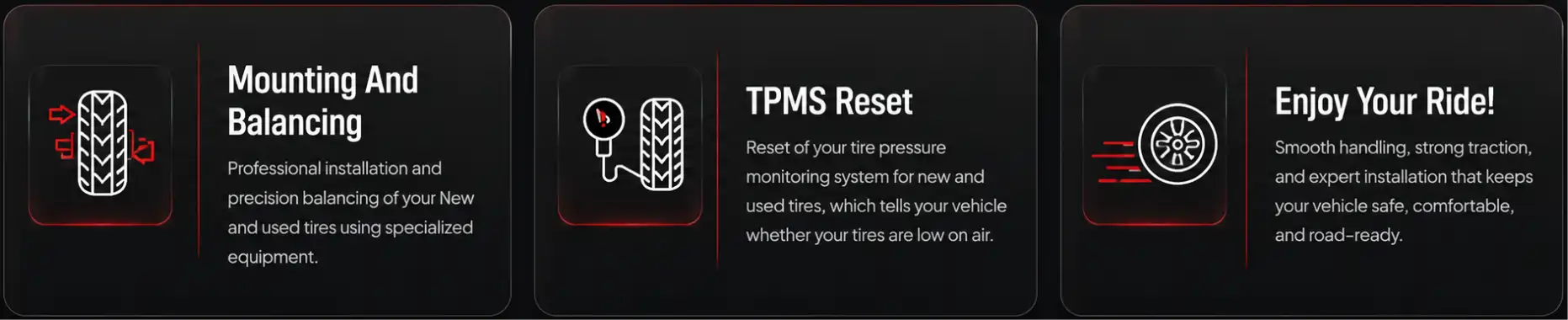 tire services banner